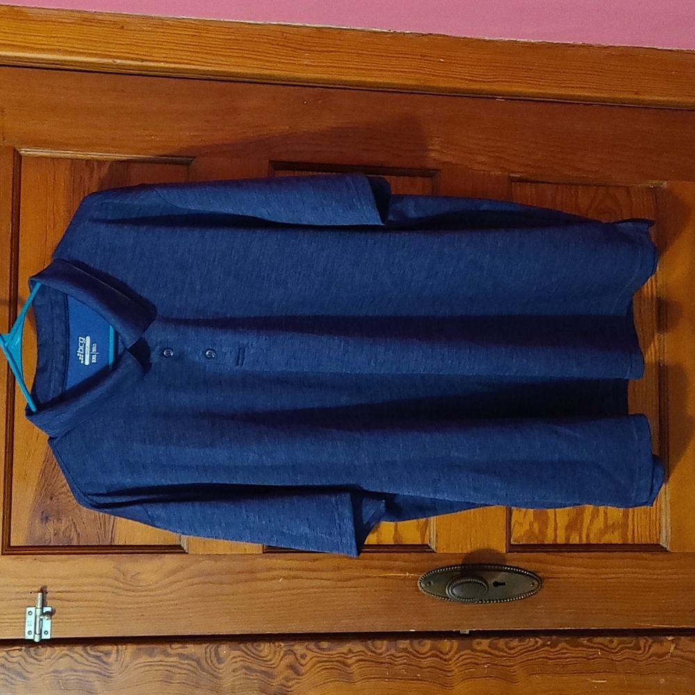 Men's bcg Blue Polo. Size 3XL